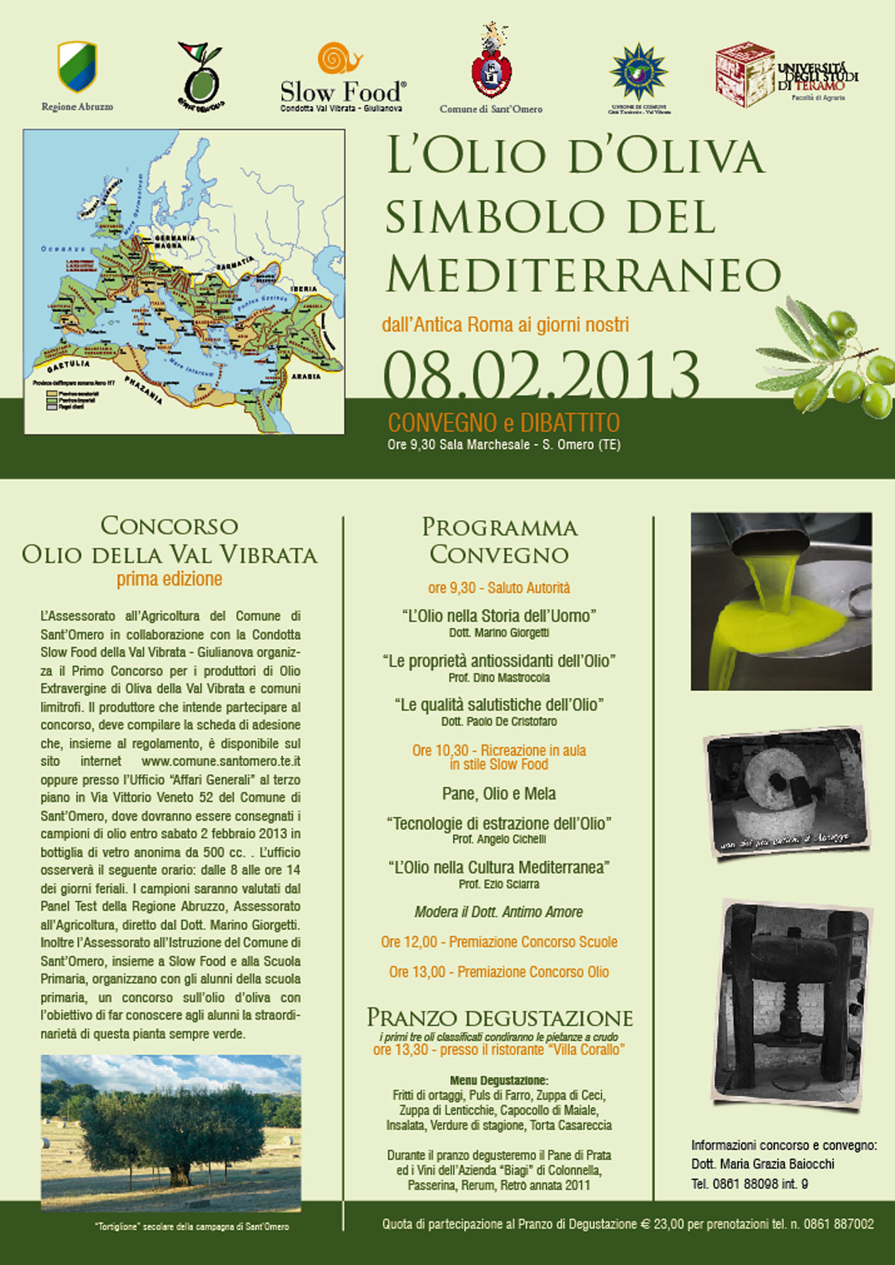 locandina convegno olio extravergine