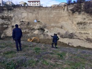 Frana Castelnuovo, riparte l'iter delle opere di consolidamento:resta ferma la ricostruzione