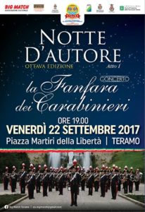 NOTTE D'AUTORE 2017 TERAMO
