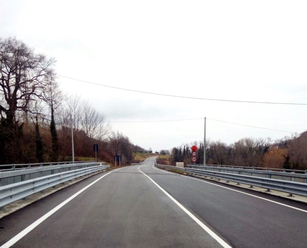 Aperta al traffico la bretella della statale 81 tra Teramo e Campli