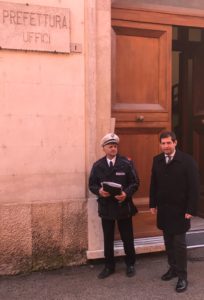 Campli, sindaco Quaresimale incontra il Prefetto: intensificati i controlli
