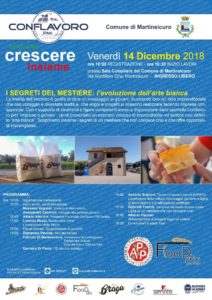 A Martinsicuro “I Segreti del Mestiere: l’evoluzione dell’arte bianca”: incontro di Conflavoro