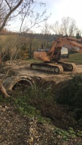 Poggio Morello, iniziati i lavori di canalizzazione in via Fosso Grande