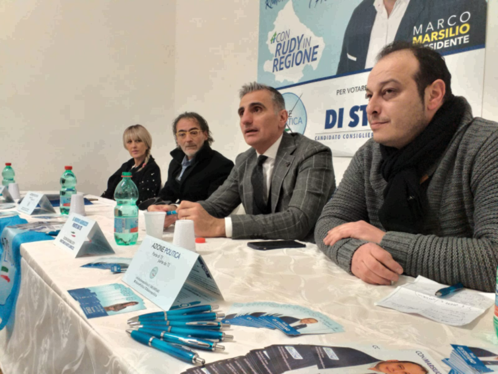 Giulianova, inaugurata la sede comitato elettorale di Rudy Di Stefano di Azione Politica