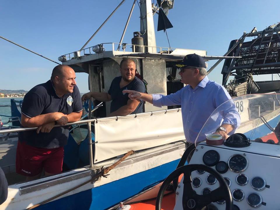 Pepe, in arrivo i primi fondi regionali per il porto peschereccio di Giulianova