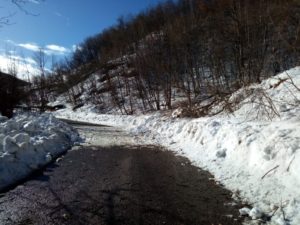 Valle Castellana, frana provinciale a Macchia da Sole: gli interventi da fare