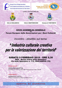 A Giulianova il Forum Europeo delle associazioni per i beni culturali