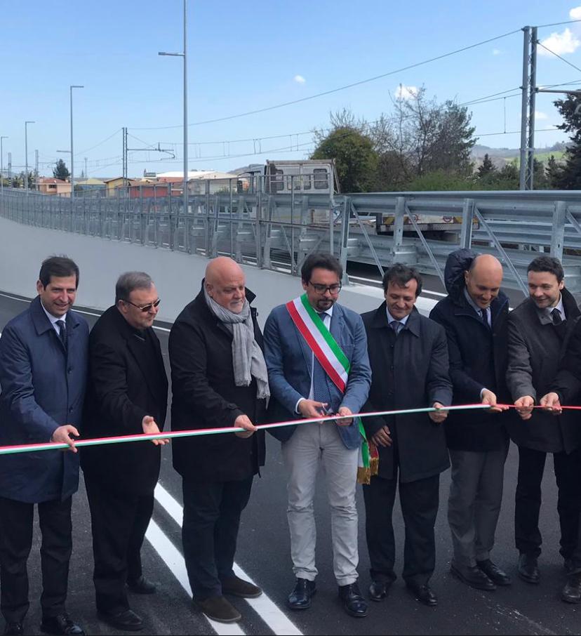 Teramo, inaugurato il sottopasso di Villa Pavone: viabilità più fluida