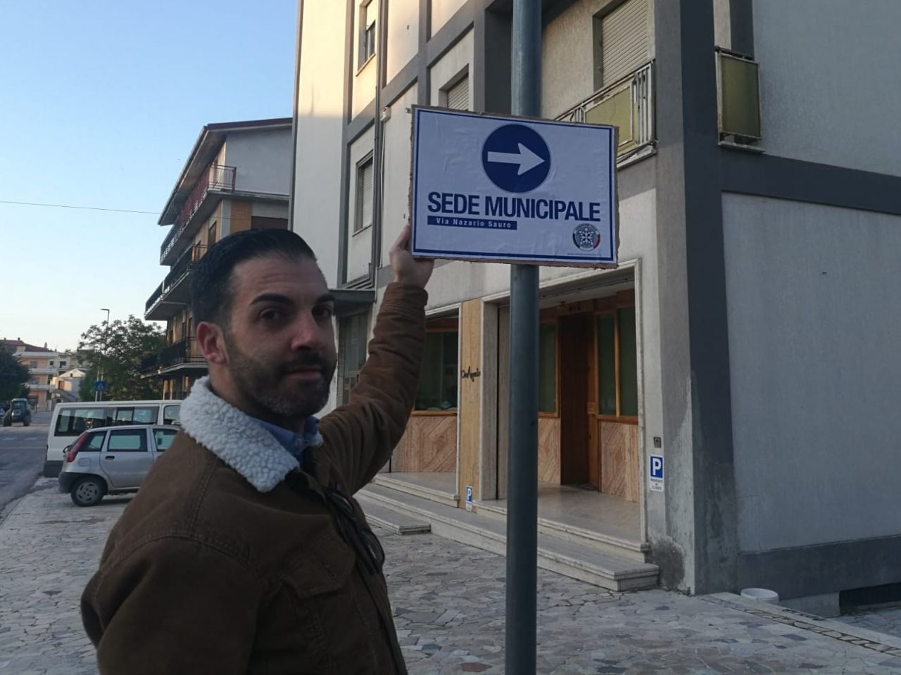 Sant’Egidio: CasaPound "ripristina" la cartellonistica stradale