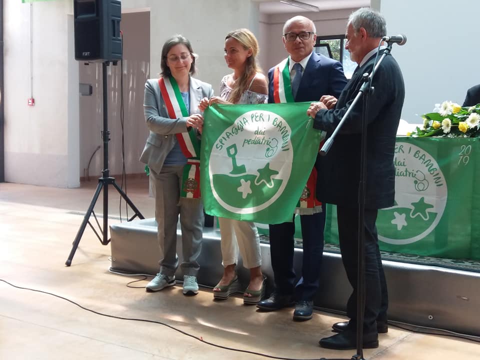 Tortoreto riceve la bandiera verde Pediatrica: spiaggia a misura di bambino