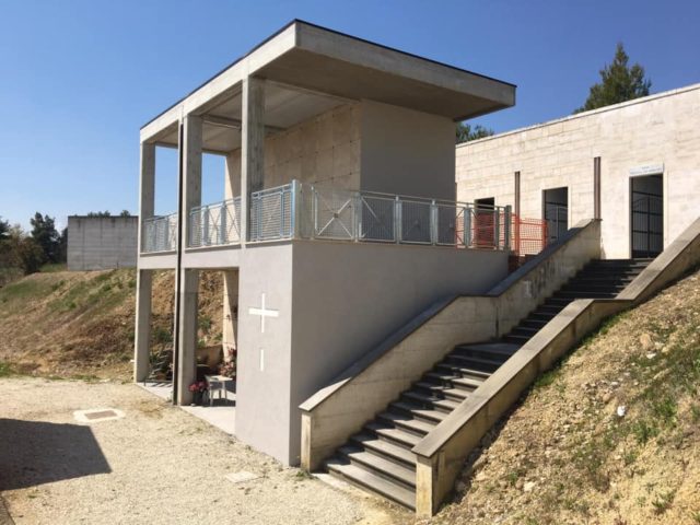 Cimitero Sant'Omero, conclusi i lavori di manutenzione straordinaria