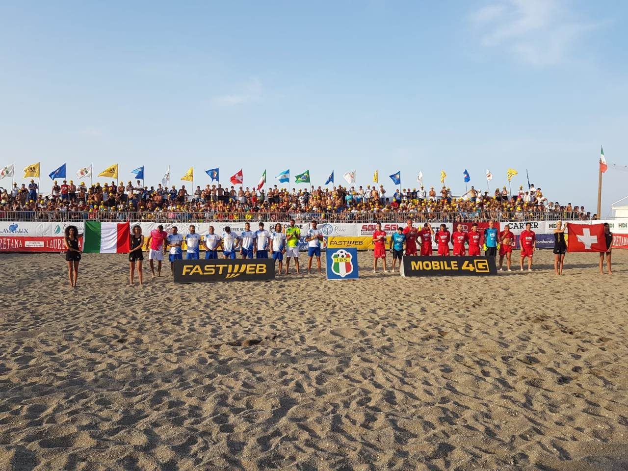 Martinsicuro, tappa Italia Beach Soccer :con le nazionali Italia, Portogallo, Canada e Bielorussia