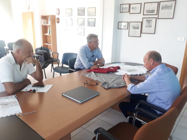 Porto Giulianova, visita di Pepe per monitorare l’avanzamento dei lavori
