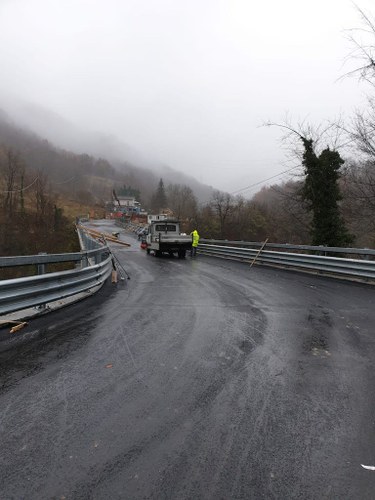 Valle Castellana, riapre il ponte del "castellano", danneggiato dal sisma