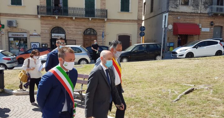 Giulianova, visita istituzionale al Comune del nuovo Prefetto De Prisco