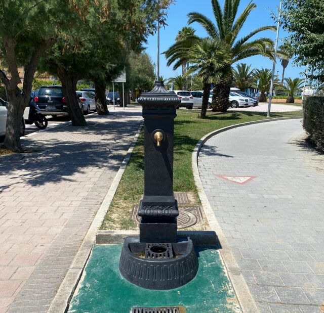 Giulianova, interventi di manutenzione e ripristino fontanini pubblici