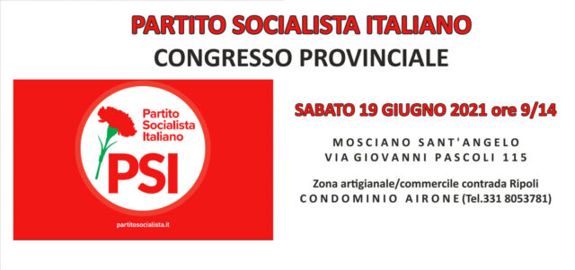 congrsso psi mosciano