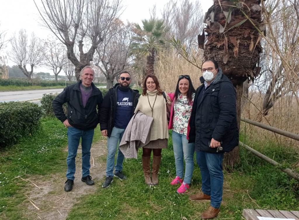 Studenti Erasmus+ in visita al Biotopo di Martinsicuro