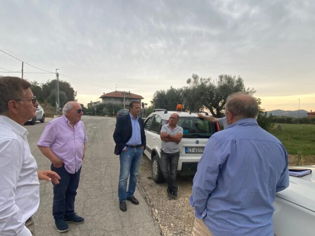 Corropoli, al via i lavori di manutenzione della provinciale SP4/A