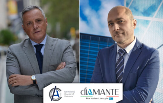 Diamante Tv, firmato l’accordo con la Camera di Commercio Italiana di New York