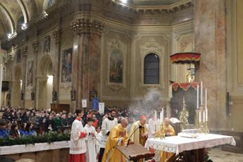 5 gennaio – Chiesa Parrocchiale di Olgiate Comasco Santa Messa nel centenario di consacrazione della chiesa dei Santi Ippolito e Cassiano omelia del Vescovo di Como – Cardinale Oscar Cantoni
