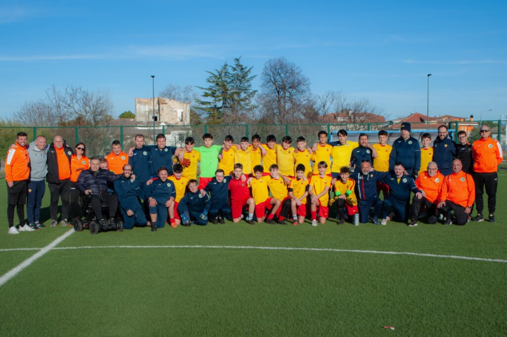 Santegidiese 1948 e Facciamo Goal alla Disabilità: Allenamento a Sant'Egidio