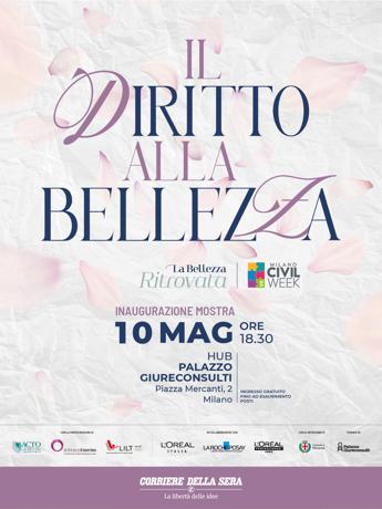 Milano, a Palazzo Giureconsulti ‘Il diritto alla bellezza’, mostra per sostenere coraggio donne