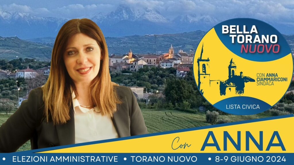 Torano Nuovo, Anna Ciammariconi si riconferma sindaca