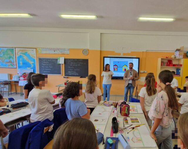 Giulianova, sindaco Costantini e assessore Albani inaugurano l'anno scolastico