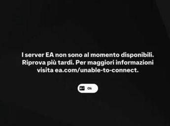 EA Sports down oggi 23 aprile, problemi e cosa succede